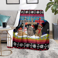Jesus Is The Reason For The Season Christmas Blanket Funny Xmas Holiday Patterns - Wonder Print Shop