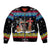 Jesus Is The Reason For The Season Christmas Bomber Jacket Funny Xmas Holiday Patterns - Wonder Print Shop
