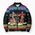 Jesus Is The Reason For The Season Christmas Bomber Puffer Jacket Funny Xmas Holiday Patterns - Wonder Print Shop