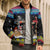 Jesus Is The Reason For The Season Christmas Bomber Puffer Jacket Funny Xmas Holiday Patterns - Wonder Print Shop