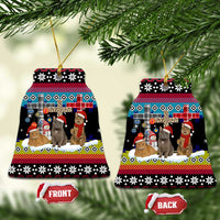 Jesus Is The Reason For The Season Christmas Ceramic Ornament Funny Xmas Holiday Patterns - Wonder Print Shop