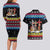 Jesus Is The Reason For The Season Christmas Couples Matching Long Sleeve Bodycon Dress and Hawaiian Shirt Funny Xmas Holiday Patterns - Wonder Print Shop