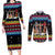 Jesus Is The Reason For The Season Christmas Couples Matching Long Sleeve Bodycon Dress and Long Sleeve Button Shirt Funny Xmas Holiday Patterns - Wonder Print Shop