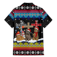 Jesus Is The Reason For The Season Christmas Family Matching Mermaid Dress and Hawaiian Shirt Funny Xmas Holiday Patterns - Wonder Print Shop