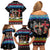 Jesus Is The Reason For The Season Christmas Family Matching Off Shoulder Short Dress and Hawaiian Shirt Funny Xmas Holiday Patterns - Wonder Print Shop