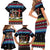 Jesus Is The Reason For The Season Christmas Family Matching Short Sleeve Bodycon Dress and Hawaiian Shirt Funny Xmas Holiday Patterns - Wonder Print Shop