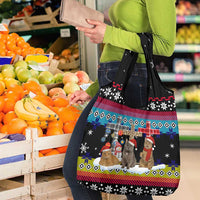 Jesus Is The Reason For The Season Christmas Grocery Bag Funny Xmas Holiday Patterns - Wonder Print Shop