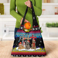 Jesus Is The Reason For The Season Christmas Grocery Bag Funny Xmas Holiday Patterns - Wonder Print Shop