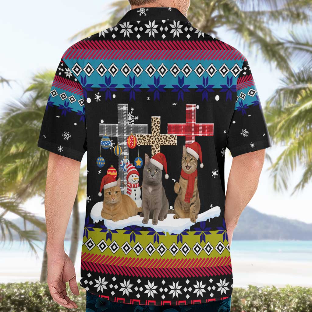 Jesus Is The Reason For The Season Christmas Hawaiian Shirt Funny Xmas Holiday Patterns - Wonder Print Shop