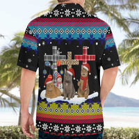 Jesus Is The Reason For The Season Christmas Hawaiian Shirt Funny Xmas Holiday Patterns - Wonder Print Shop