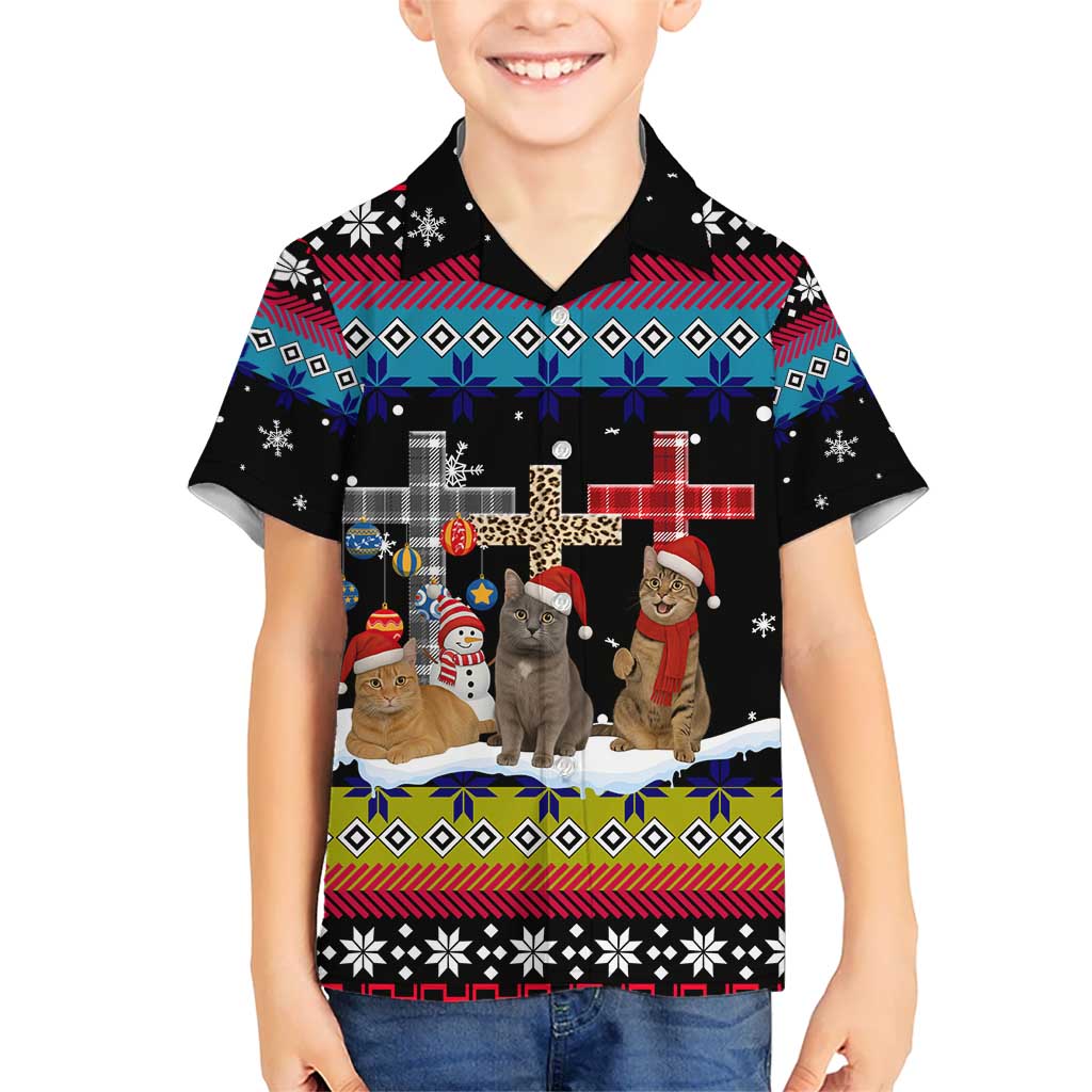 Jesus Is The Reason For The Season Christmas Hawaiian Shirt Funny Xmas Holiday Patterns - Wonder Print Shop