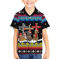 Jesus Is The Reason For The Season Christmas Hawaiian Shirt Funny Xmas Holiday Patterns - Wonder Print Shop