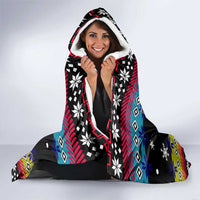Jesus Is The Reason For The Season Christmas Hooded Blanket Funny Xmas Holiday Patterns - Wonder Print Shop