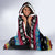 Jesus Is The Reason For The Season Christmas Hooded Blanket Funny Xmas Holiday Patterns - Wonder Print Shop