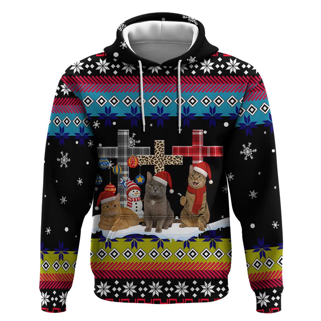 Jesus Is The Reason For The Season Christmas Hoodie Funny Xmas Holiday Patterns - Wonder Print Shop