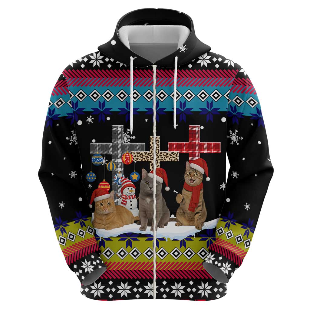 Jesus Is The Reason For The Season Christmas Hoodie Funny Xmas Holiday Patterns - Wonder Print Shop
