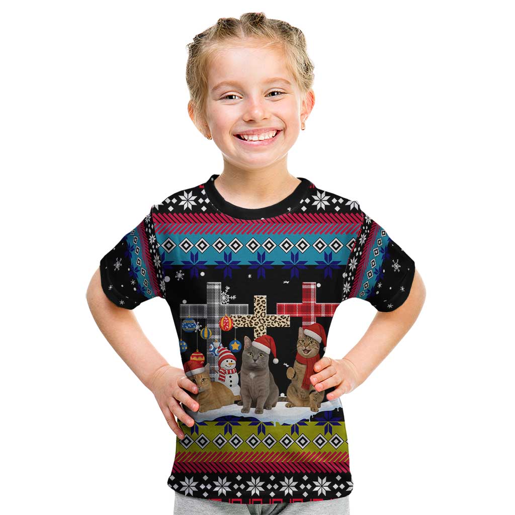 Jesus Is The Reason For The Season Christmas Kid T Shirt Funny Xmas Holiday Patterns - Wonder Print Shop