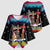 Jesus Is The Reason For The Season Christmas Kimono Sleeve Blouse Funny Xmas Holiday Patterns - Wonder Print Shop