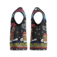 Jesus Is The Reason For The Season Christmas Knitted V-Neck Vest Funny Xmas Holiday Patterns - Wonder Print Shop