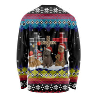 Jesus Is The Reason For The Season Christmas Long Sleeve Shirt Funny Xmas Holiday Patterns - Wonder Print Shop