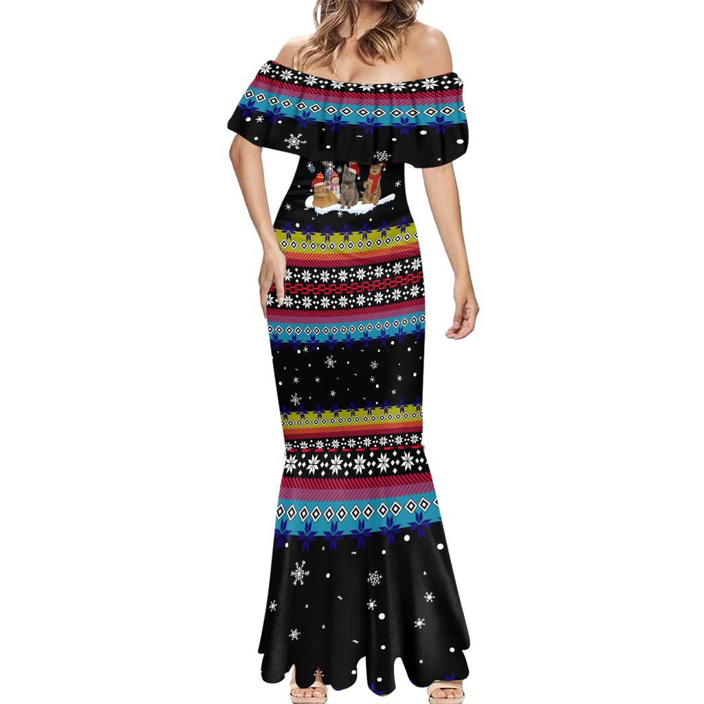 Jesus Is The Reason For The Season Christmas Mermaid Dress Funny Xmas Holiday Patterns - Wonder Print Shop