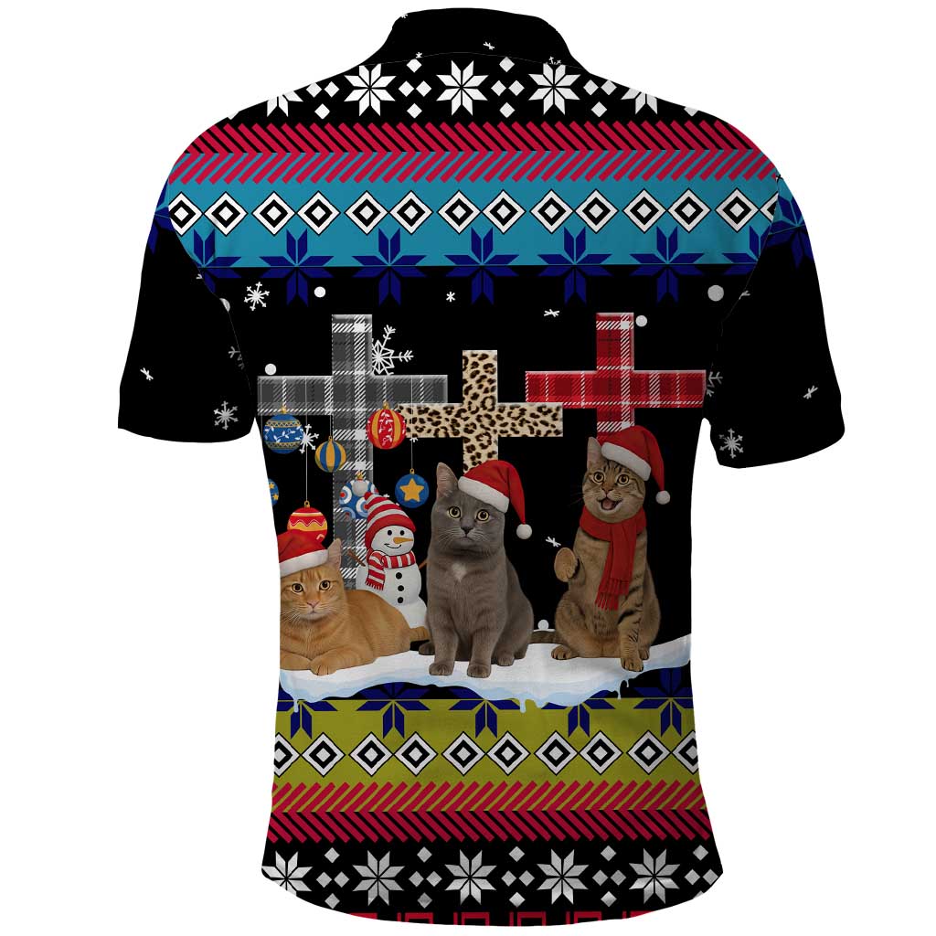 Jesus Is The Reason For The Season Christmas Polo Shirt Funny Xmas Holiday Patterns - Wonder Print Shop