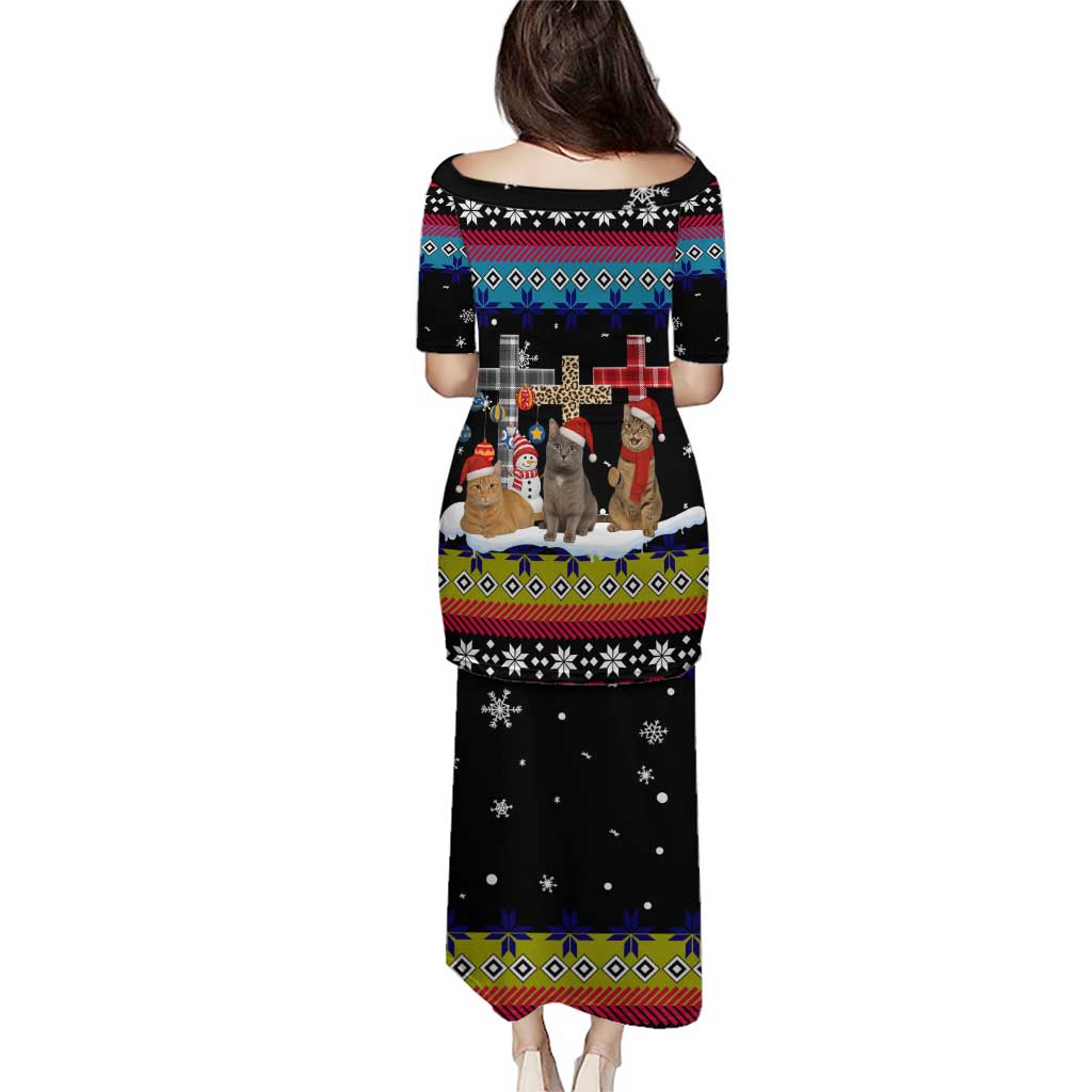 Jesus Is The Reason For The Season Christmas Puletasi Funny Xmas Holiday Patterns - Wonder Print Shop