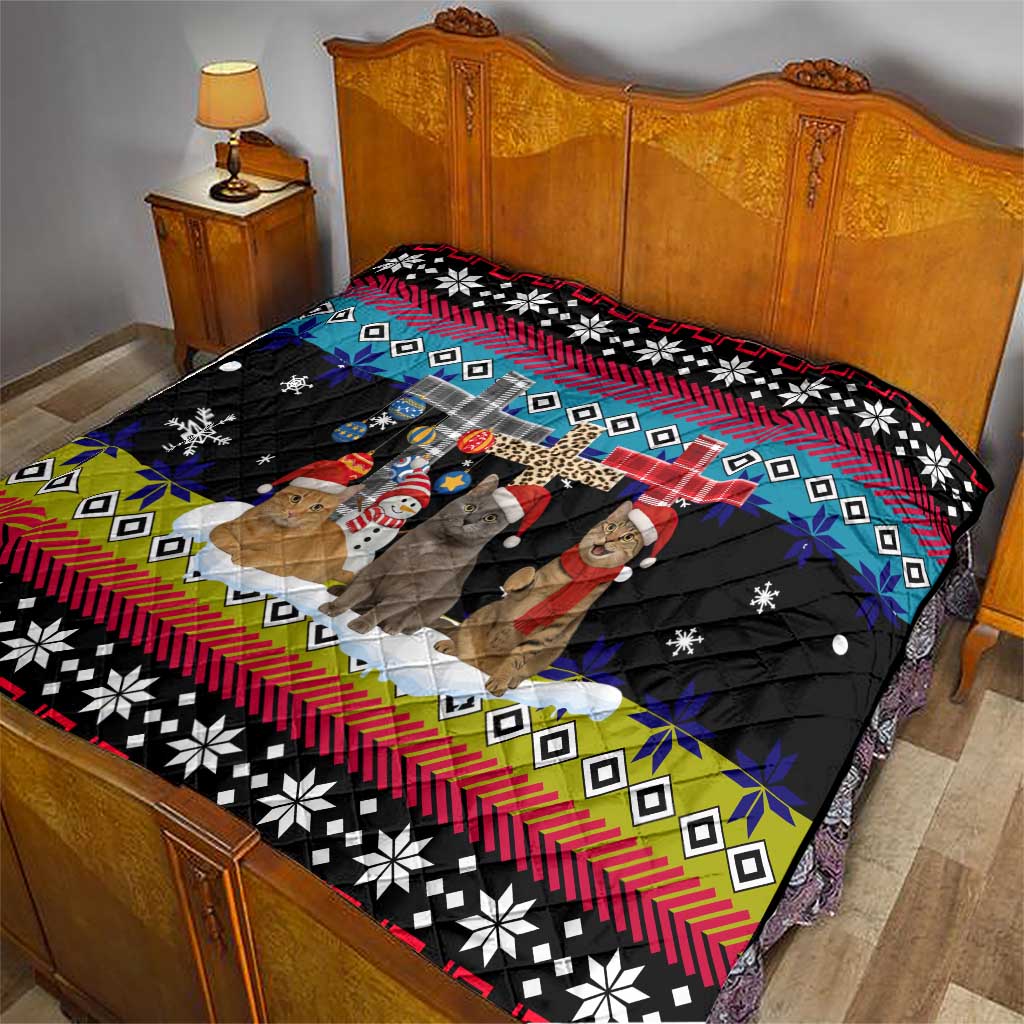 Jesus Is The Reason For The Season Christmas Quilt Funny Xmas Holiday Patterns - Wonder Print Shop