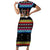 Jesus Is The Reason For The Season Christmas Short Sleeve Bodycon Dress Funny Xmas Holiday Patterns - Wonder Print Shop