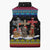 Jesus Is The Reason For The Season Christmas Sleeveless Puffer Jacket Funny Xmas Holiday Patterns - Wonder Print Shop