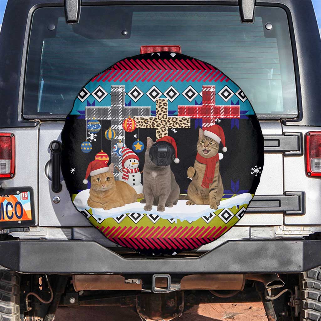 Jesus Is The Reason For The Season Christmas Spare Tire Cover Funny Xmas Holiday Patterns - Wonder Print Shop