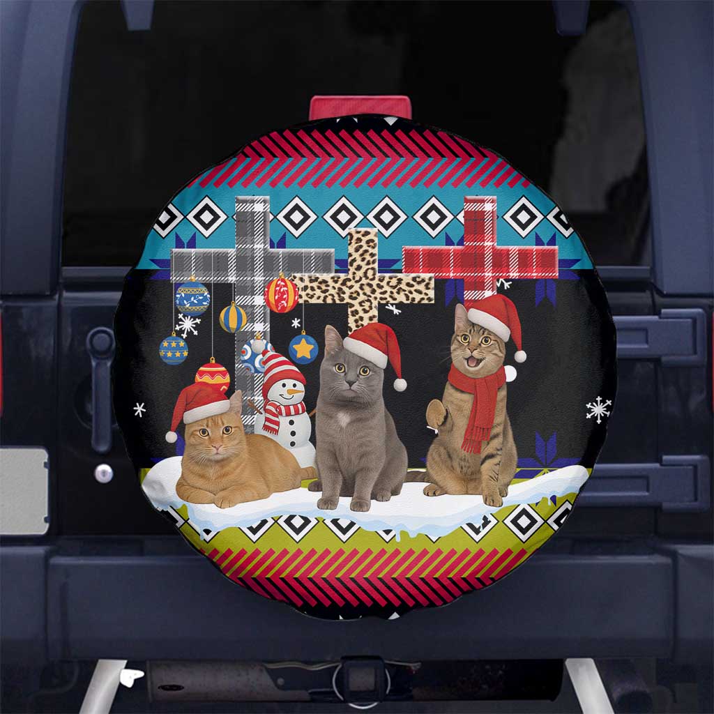Jesus Is The Reason For The Season Christmas Spare Tire Cover Funny Xmas Holiday Patterns - Wonder Print Shop