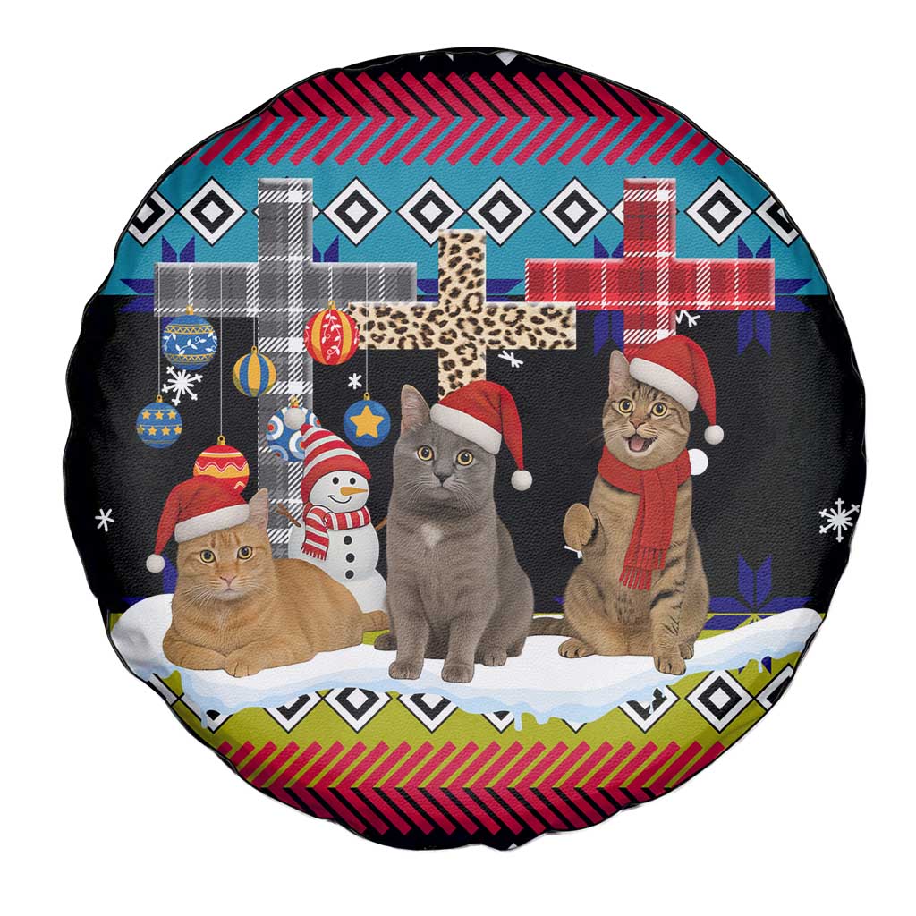 Jesus Is The Reason For The Season Christmas Spare Tire Cover Funny Xmas Holiday Patterns - Wonder Print Shop