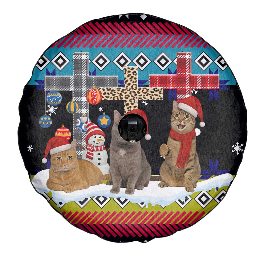 Jesus Is The Reason For The Season Christmas Spare Tire Cover Funny Xmas Holiday Patterns - Wonder Print Shop
