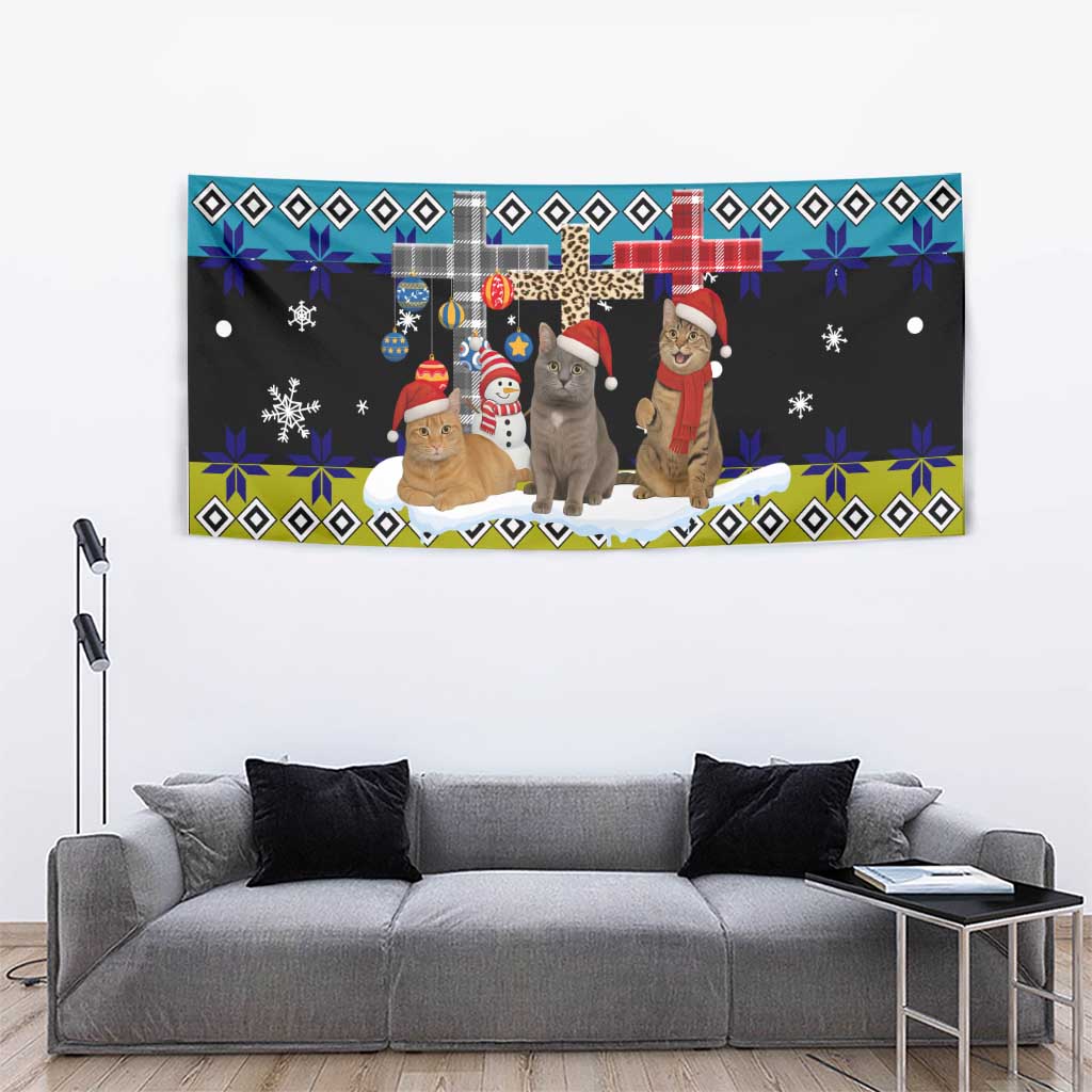 Jesus Is The Reason For The Season Christmas Tapestry Funny Xmas Holiday Patterns - Wonder Print Shop