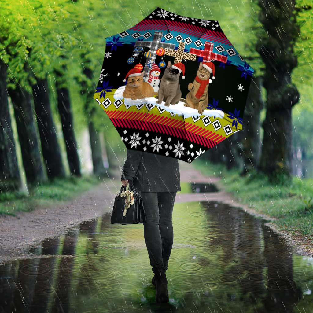 Jesus Is The Reason For The Season Christmas Umbrella Funny Xmas Holiday Patterns - Wonder Print Shop