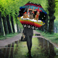 Jesus Is The Reason For The Season Christmas Umbrella Funny Xmas Holiday Patterns - Wonder Print Shop