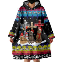 Jesus Is The Reason For The Season Christmas Wearable Blanket Hoodie Funny Xmas Holiday Patterns - Wonder Print Shop