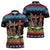 Jesus Is The Reason For The Season Christmas Zipper Polo Shirt Funny Xmas Holiday Patterns - Wonder Print Shop