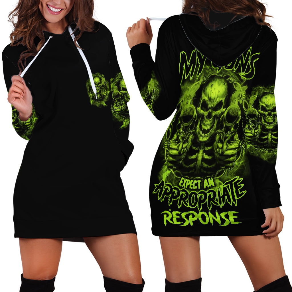 When You Come For My G Hoodie Dress - Wonder Print Shop