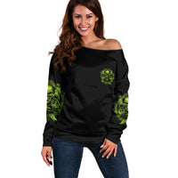 When You Come For My G Off Shoulder Sweater - Wonder Print Shop