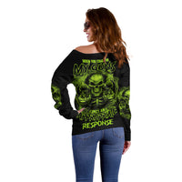 When You Come For My G Off Shoulder Sweater - Wonder Print Shop