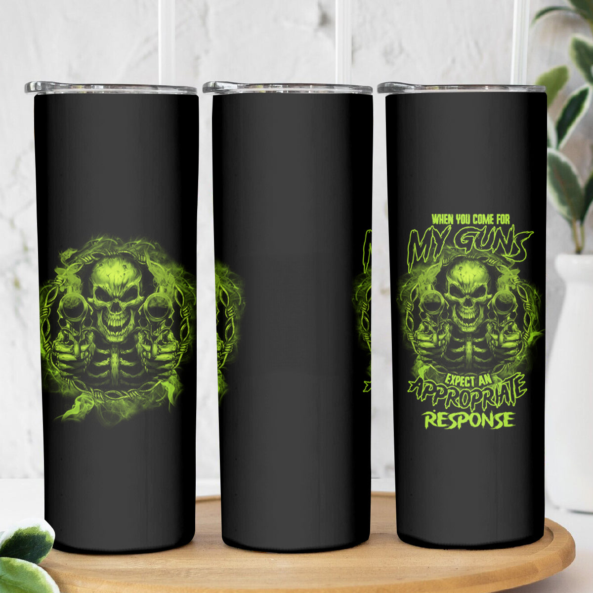 When You Come For My G Skinny Tumbler - Wonder Print Shop