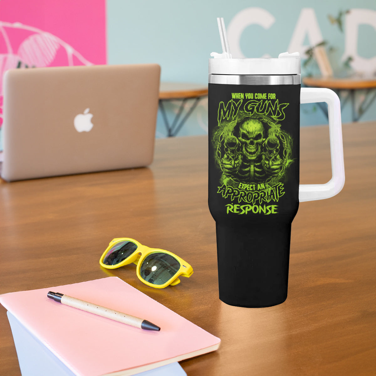 When You Come For My G Tumbler With Handle - Wonder Print Shop