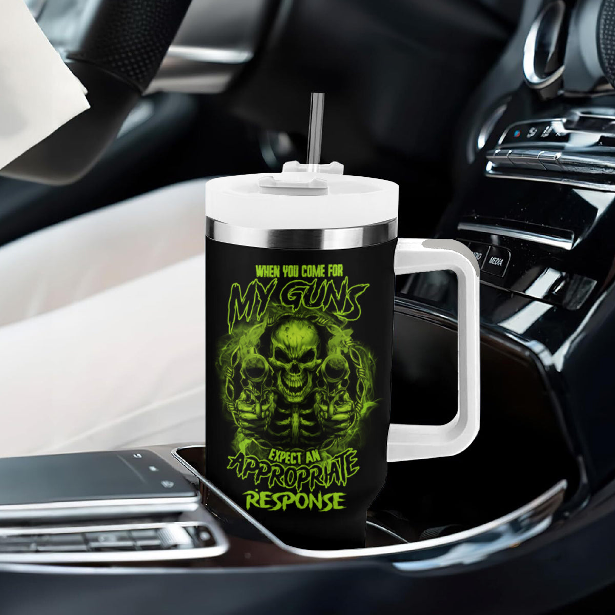 When You Come For My G Tumbler With Handle - Wonder Print Shop