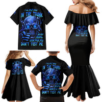 I'll Put You In The Trunk Family Matching Mermaid Dress and Hawaiian Shirt - Wonder Print Shop