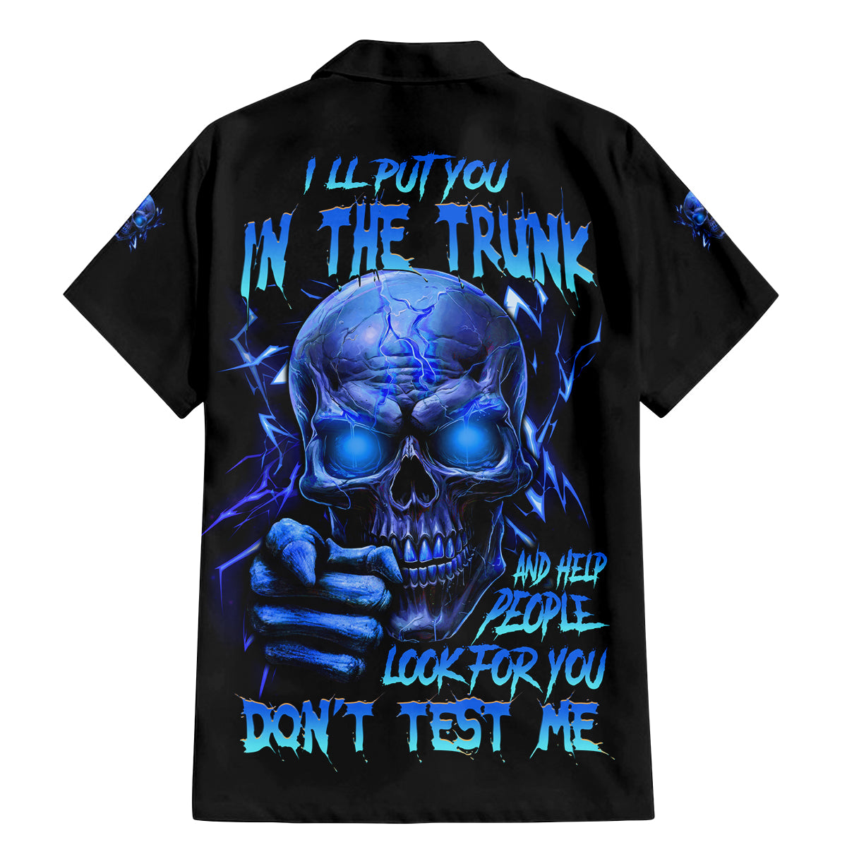 I'll Put You In The Trunk Family Matching Mermaid Dress and Hawaiian Shirt - Wonder Print Shop