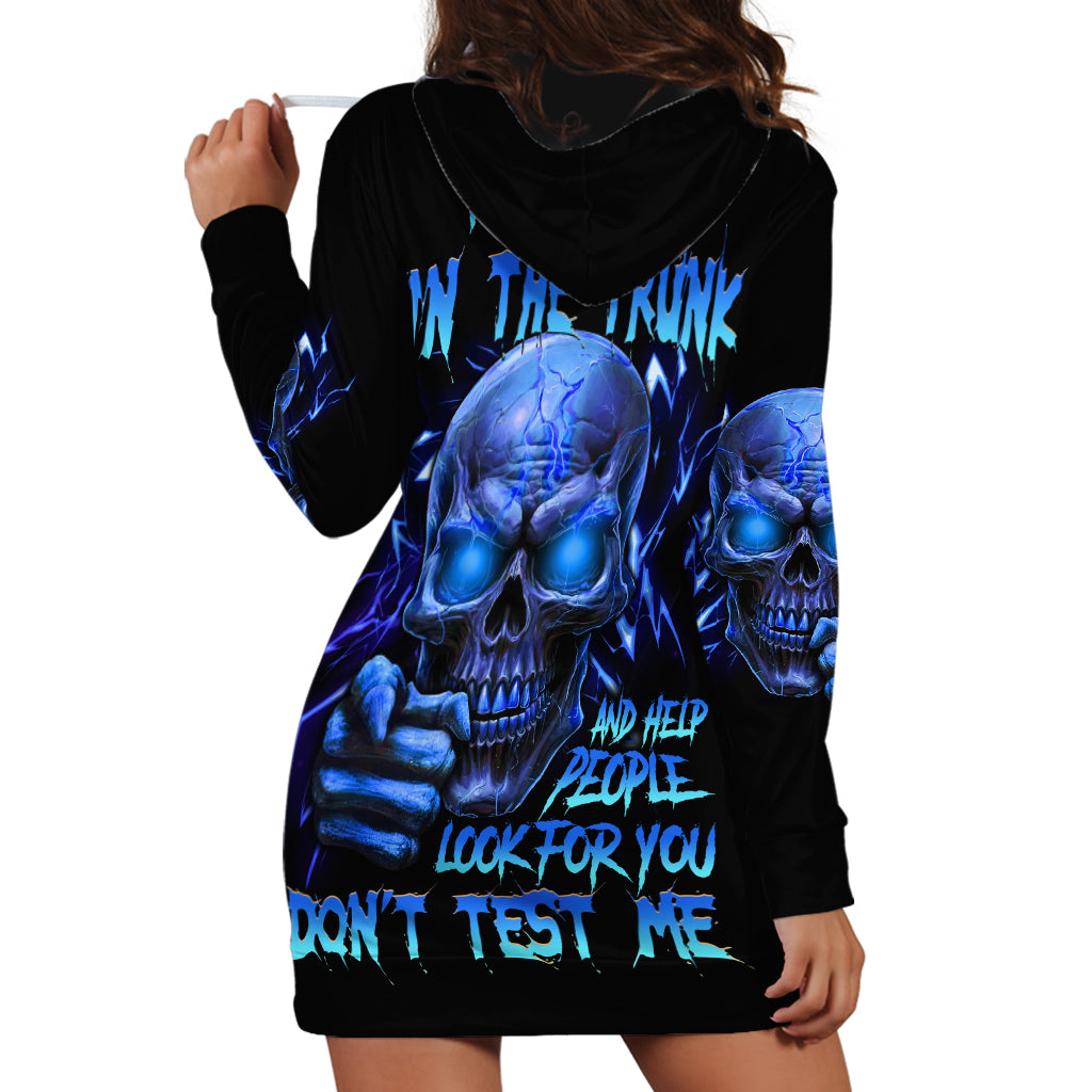I'll Put You In The Trunk Hoodie Dress - Wonder Print Shop