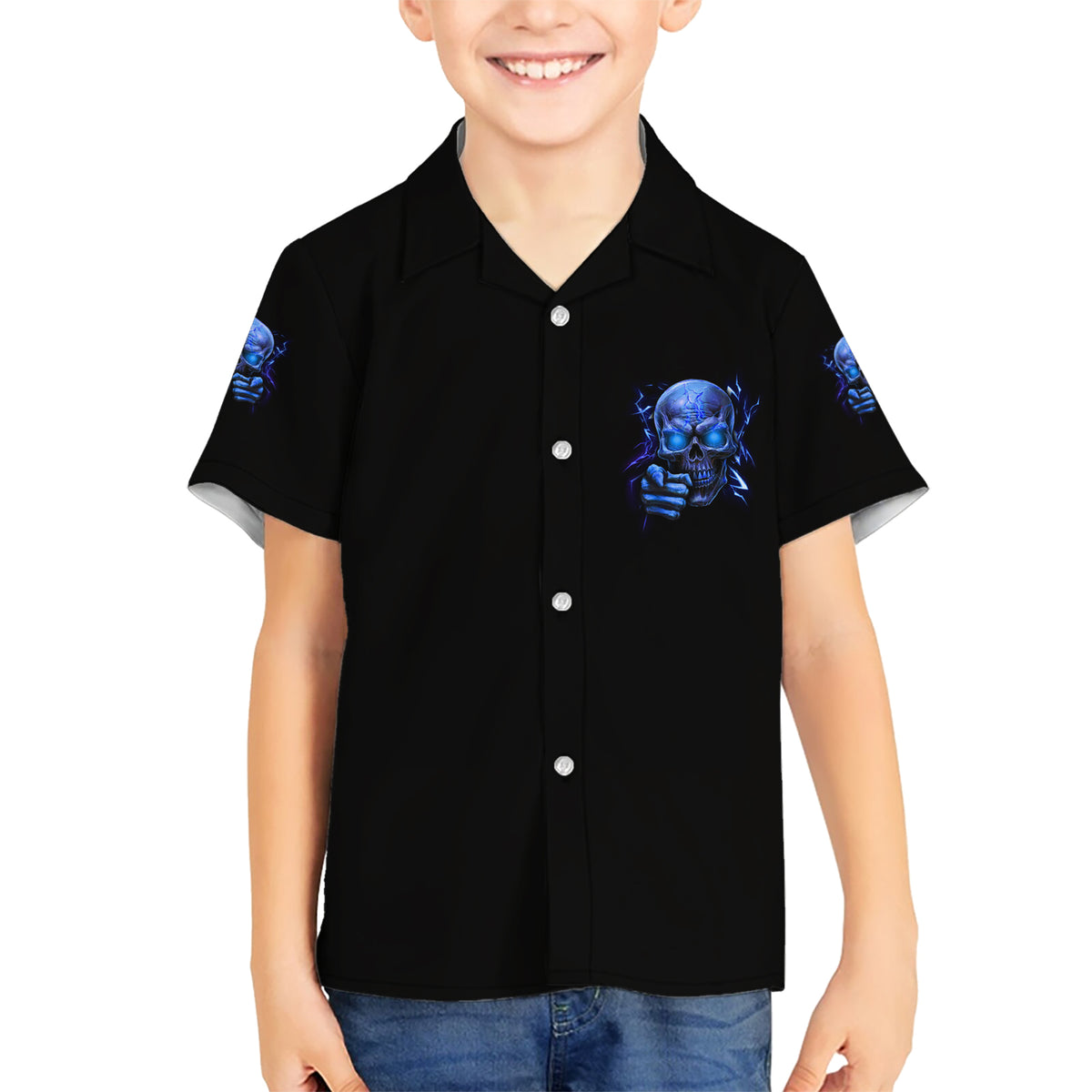 I'll Put You In The Trunk Kid Hawaiian Shirt - Wonder Print Shop