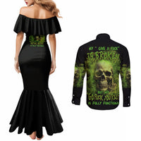 my-give-a-f-skull-is-broken-couples-matching-mermaid-dress-and-long-sleeve-button-shirt